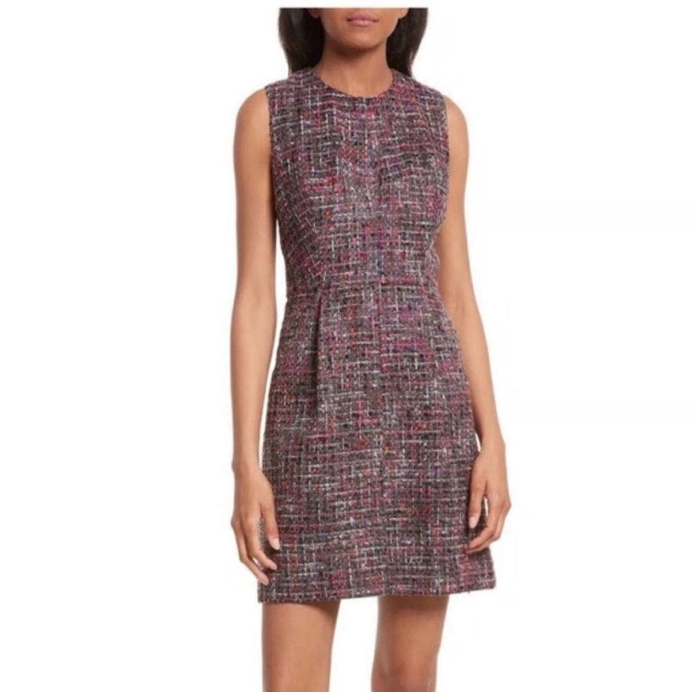 Milly Multicolor Tweed Mini Dress